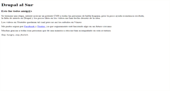 Desktop Screenshot of drupalalsur.org